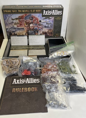 Axis & Allies Spring 1942 WWII Strategy Board Game Avalon Hill 2009 complete - Picture 3 of 7