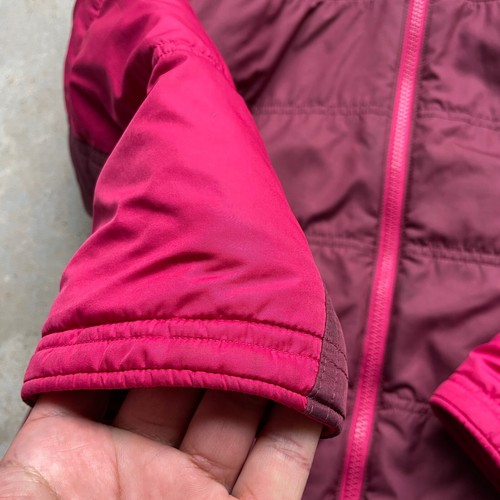 Patagonia Girls Reversible Fuzzy Puff Hoody Jacket Size Medium / 10 - Picture 3 of 8