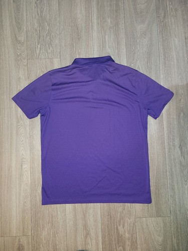 Nike Golf Standard Fit/Dri-Fit Polo Viola L Ottime Condizioni - Foto 4 di 4