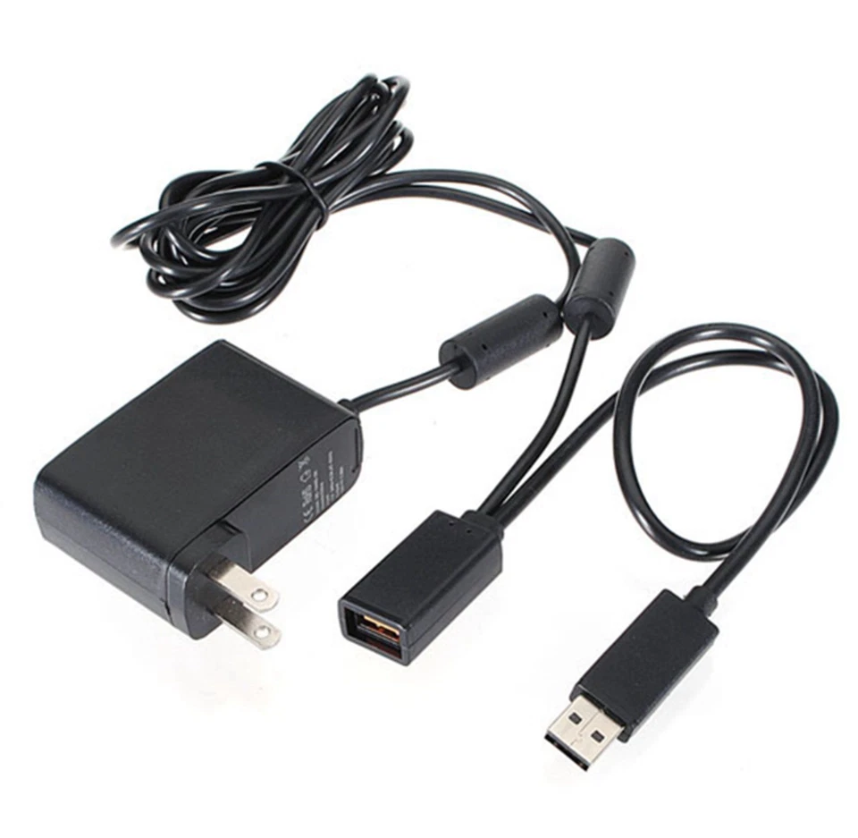 USB AC Power Supply Adapter Cable For Microsoft Xbox 360 Kinect Camera Sensor - Image 4 of 4