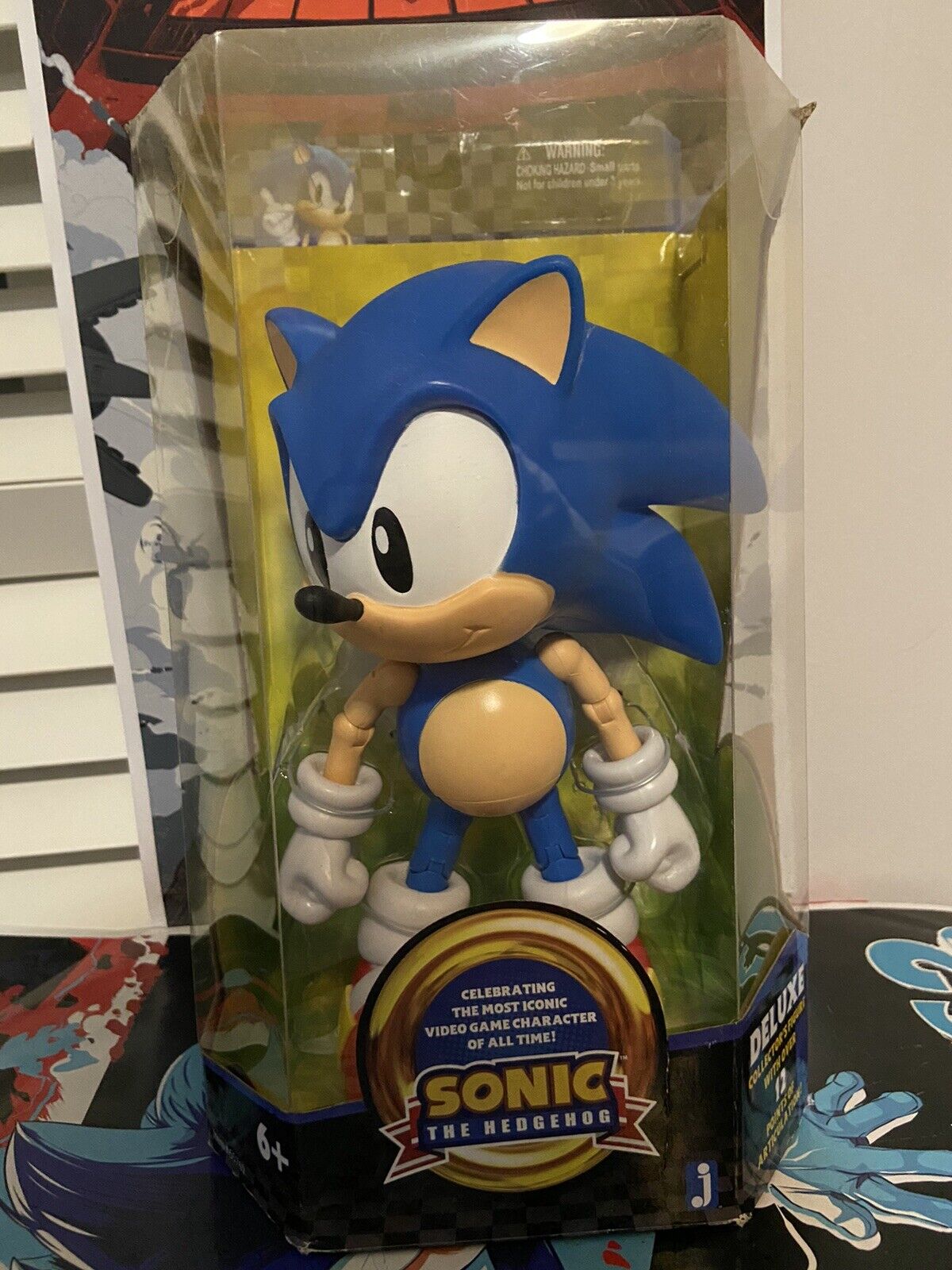 Sonic the Hedgehog 20th Anniv. 10-Inch Classic Sonic Figure