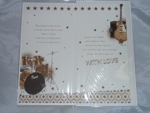 FATHERS DAY CARD GENERAL OPEN SUITABLE FOR DAD GRANDAD LIKE A DAD HUGE CHOICE - Picture 29 of 39
