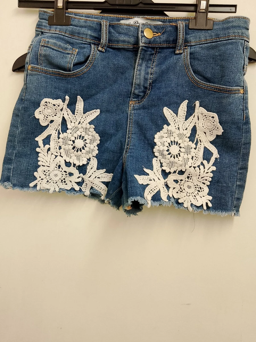 Blouson en denim en Bleu pour fille | Dolce&Gabbana