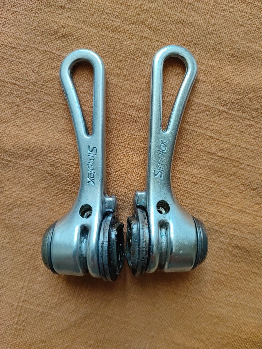 Leviers De Vitesse Simplex Pour Vélo Course/route - Acier Vintage France - Occasion