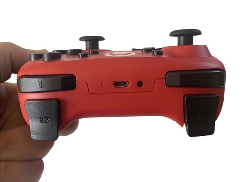 Wireless Hori Pad Nintendo Switch Super Mario Red/Black NSW-104 Game Controller - Picture 7 of 7