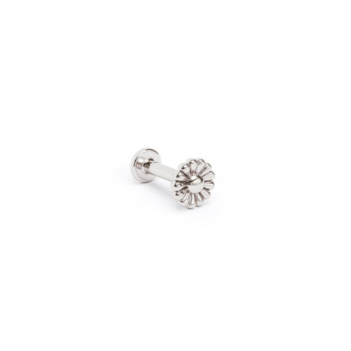 Orecchino Piercing Cartilagine in Oro Solido 14K VERO Piccolo Fiore Elica Tragus 16G - Foto 6 di 7