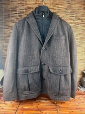 Pendleton NWT 425 Herringbone Coat Removable Wool Insulated Liner XL-T