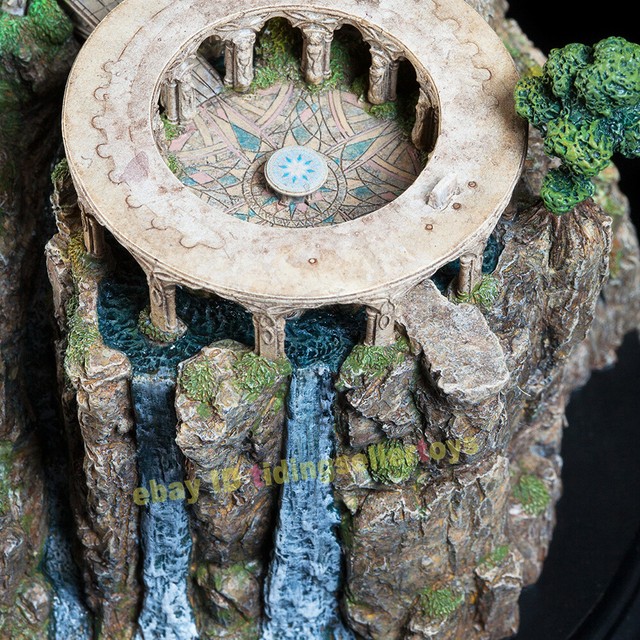 Weta The Lord of the Ring WHITE COUNCIL CHAMBER Statue Rivendell Scene