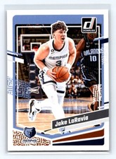 2023-24 Donruss Jake LaRavia #22 Memphis Grizzlies