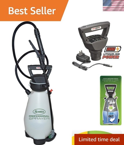 Effortless 2 Gallon Sprayer with Comfortable Grip and Pressure Release Valve