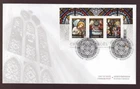 Canada 2011 Christmas Stained Glass, S/S FDC sc#2490
