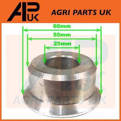APUK Tractor Trailer Towing Hitch Eye Bush 25 x 50 x 60mm Pin Conversion Converter