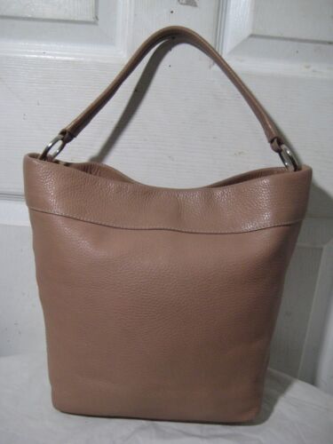PRADA Pastel Pink Leather Hobo Shoulder Bag - Picture 3 of 24