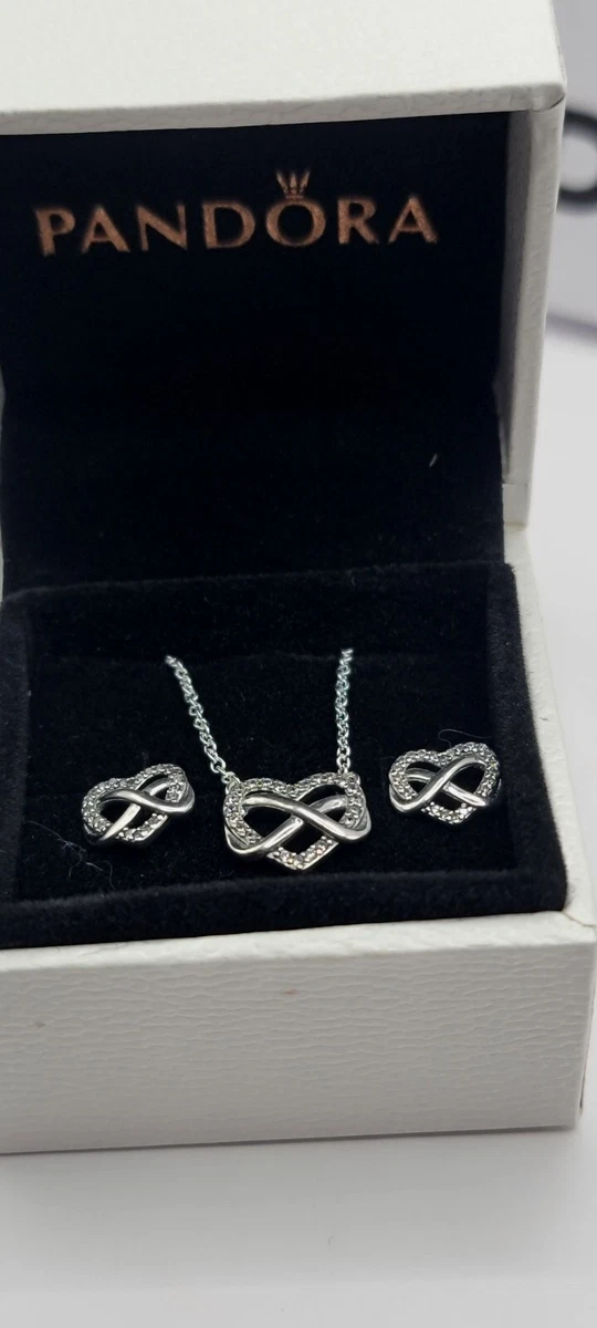 Pandora infinity 2024 necklace set