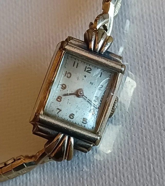 复古 Marvin 10k Gf 手表女士鸡尾酒超级罕见 — 第 2/4 张图片