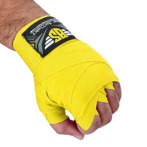 Hand Wraps Bandages Fist Boxing Inner Gloves Muay Thai MMA Cotton 4.5m Long - Picture 43 of 102