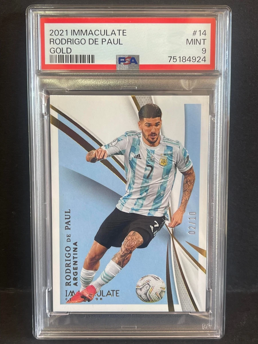 2021 Panini Immaculate Collection - Rodrigo de Paul #14 for sale