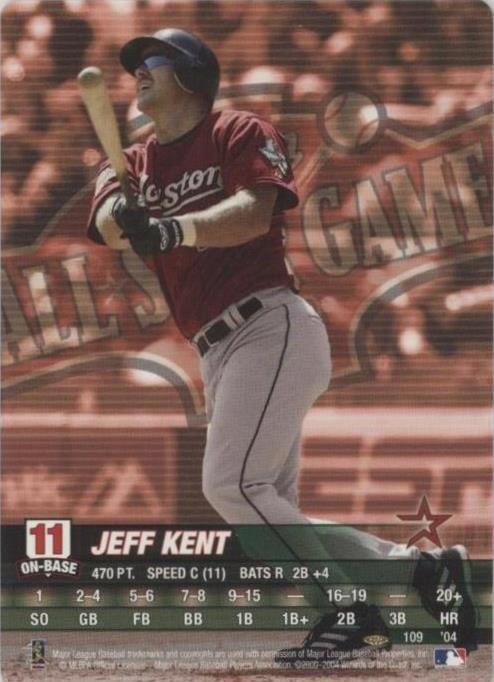 2004 MLB Showdown Pennant Run - Jeff Kent #109 - 1 of 1