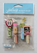 RARE Jolee's School Clips Scrapbooking Embellishments