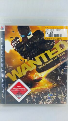 PS3 Wanted Weapons of Fate Sony Playstation PS 3 OVP mit Anleitung GETESTET - Bild 1 von 3