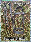 WORKING HUNTER HUNT PREMIUM LEATHER SHOWING BRIDLE RUBBER REINS 5 SIZES