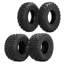 Set 4 ATV UTV Tires 22x7-10 20x10-9 6Ply All Terrain Heavy Duty 22x7x10 20x10x9