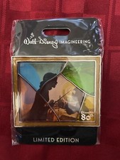 Prendedor WDI MOG Disney Pinocho 80 Aniversario Hada Azul Vitral 2020
