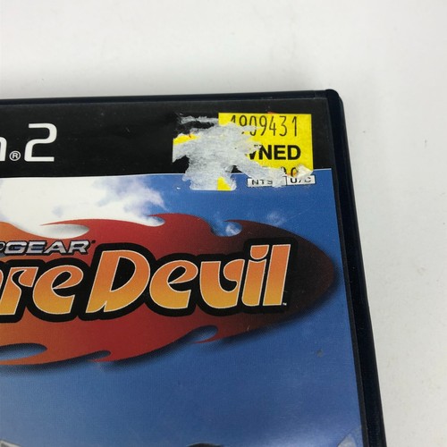 PS2 Top Gear Dare Devil Sony PlayStation 2 2000 TESTED Racing Stunt Driving GUC - Picture 2 of 8