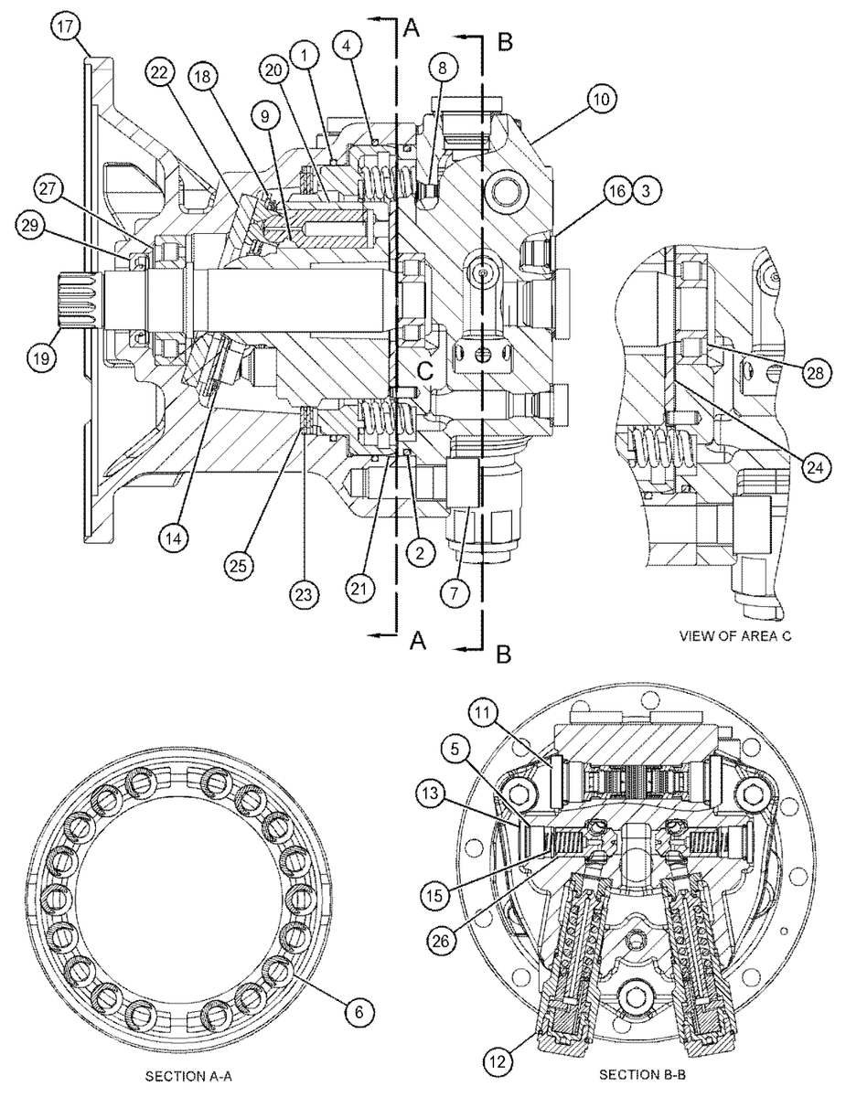 422-9182 4229182 SWING REDUCTION ,DEVICE FITS FOR E312F 312F 311F