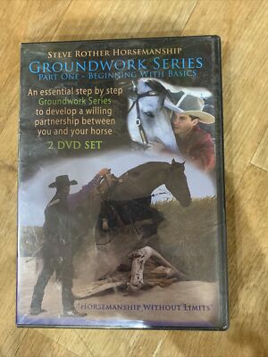 STEVE ROTHER Horsemanship Groundwork Series Part One Beginning w Basics DVD Set 