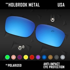 Anti Scratch Polarized Replacement Lenses for-Oakley Holbrook Metal Options