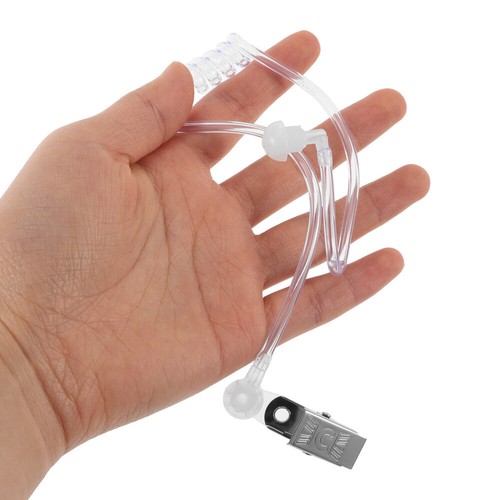 Dress up Earbuds Security Earpiece Prop Cosplay Costume Accessory - Zdjęcie 9 z 12