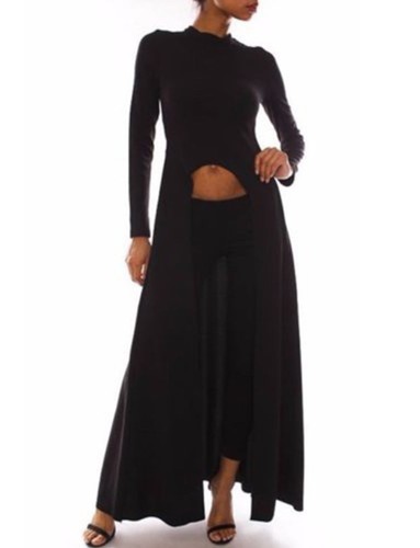 Maglia Manica Lunga Corta Davanti Donna Woman Long Sleeve T-Shirt Top  561056 P | eBay