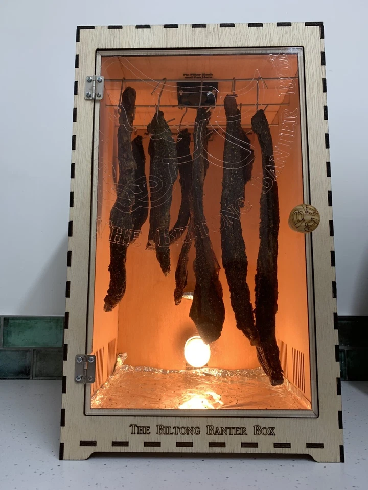 Biltong Box, Ventilator & Lampe Edition, Family Biltong / Droewors Maker, Dörrautomat - Bild 2 von 4