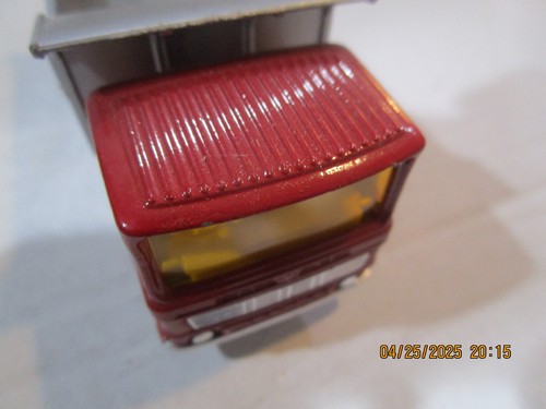 Matchbox King Size LELAND TIPPER TRUCK K-4, Red cab Silver Bed Vintage 1969 - Picture 8 of 9