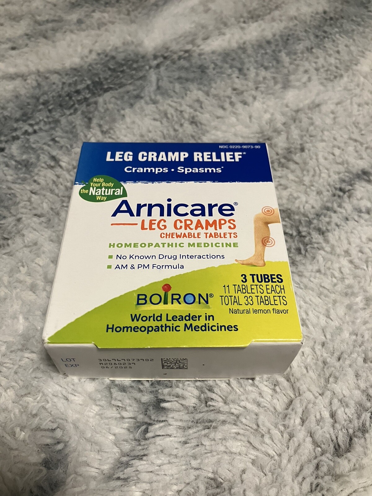 Arnicare Leg Cramps NEW in Box total 33 tablets eBay