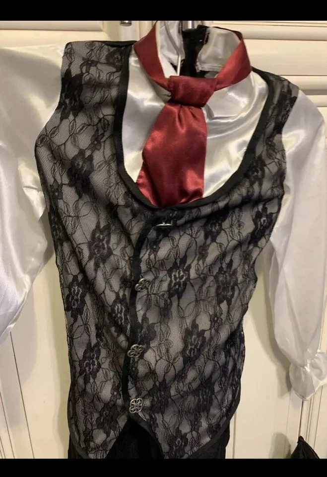 Incharacter Medianoche Vampiro Capa Chaleco Diseñador Disfraz Niño Talla 6 Foto 4 de 4