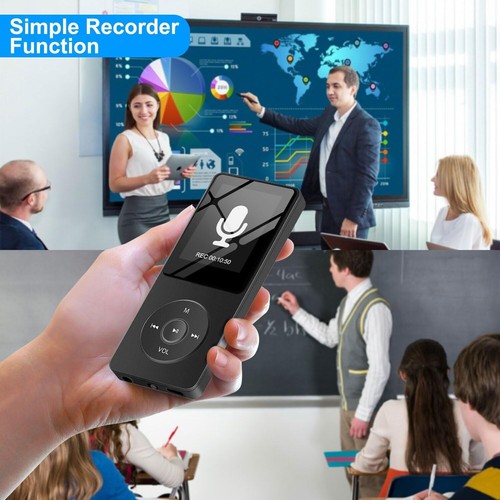 Bluetooth MP3 Player LCD HiFi Bass Sports Musik Spieler FM Radio Audio 1,8Zoll - Bild 4 von 12