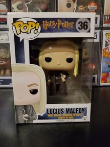Funko Pop! Harry Potter Lucius Malfoy #36 Vinyl Figure WITH PROTECTOR! | eBay