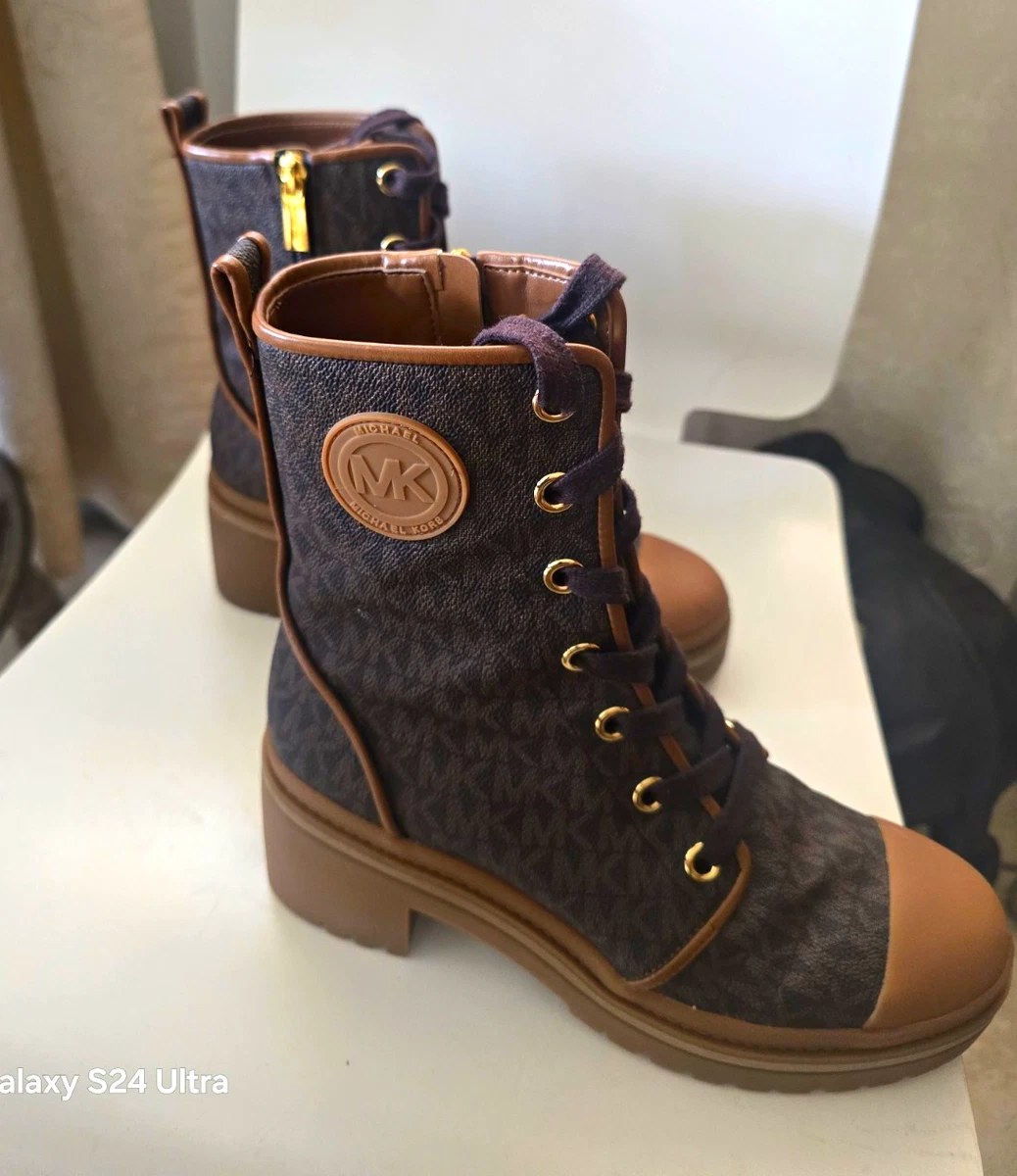 25+ Michael Kors Brown Combat Boots for Women for sale | Updated