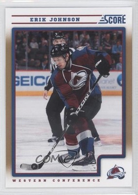 2012-13 Score Gold Rush Erik Johnson #138 0a4