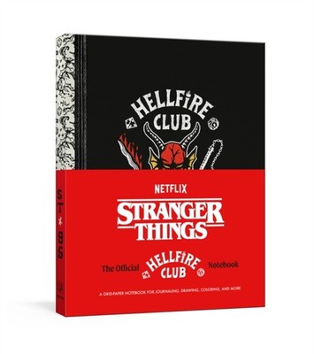 Stranger Things: The Official Hellfire Club Notebook by Netflix (Hardback Book)
