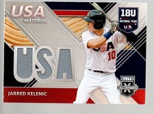 2020 Elite Extra Edition USA Material #USAM-JK Jarred Kelenic