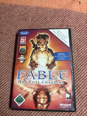Oh Spiel Fable The Lost Chapters,gebraucht,Retro,Vintage,Original,1-4 Disk