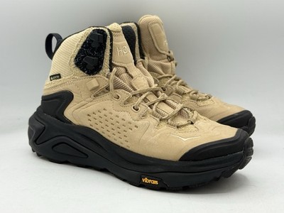 Hoka Kaha 3 GTX TP Khaki Black Waterproof Hiking Boots Women s Size 7.5