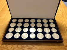Kanada 1976 Olympische Spiele Montreal 14x 5 + 14x 10 Dollars 28 Münzen in Box