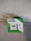 Century Outlet Digital Time FD60-U6 NIB 7 Day Progrtammable dual outlet timer
