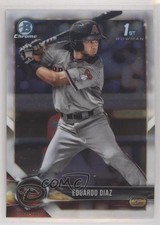 2018 Bowman Chrome Prospects Eduardo Diaz #BCP225 0st9