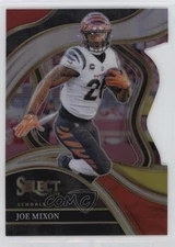 2023 Panini Select Club Level Red & Yellow Prizm Die-Cut Joe Mixon #255
