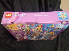 LEGO FRIENDS: Sunshine Catamaran (41317), RETIRED Set,  NEW In Sealed Packaging 